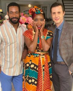 Heather Headley Instagram - Okay…OKAY… Let’s #pouritout and talk about it: Are you… #teamErik (@dion_johnstone) Or #teamRyan (#michaelshenefelt) I’m #team #happy #helen 😂! @sweetmagnoliasnetflix #sweetmagnolias