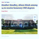 Heather Headley Instagram - Growing up in Trinidad, this was one of my dreams: To have the grades, ability, finances, opportunity to one day be able to attend the University of the West Indies. We moved to America, and my educational journey took me to another amazing institution, but UWI, still stirs up something in me. I know prominent people of #Trinidad, the #Caribbean, and beyond who have gone there. I have family members who have studied there. Even work there. So, you can imagine how humbled I am to be honored in such a way by the university. It’s amazing to be in such a company of Caribbean notables, and also to join with the graduating class as they begin their own notable journeys outside of the university. Thanks to #UWI. I’m going to make my children call me Dr. Headley…just because I feel like they should. They should be relieved. They were getting so aggravated every time I demanded they refer to me as, Your Royal Highness 😄! @uwi_staugustine @loopnewstt