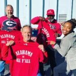 Heather Headley Instagram – The people of #Georgia LOVE their #Bulldogs. And there may not be a group who love them more than our #transportation team for @sweetmagnoliasnetflix. Well, as a girl who has married into #Alabama royalty (#RollTide), I have talked trash to them all season. For my last day in the great state of Georgia, these stinkers showed up dressed (from head to red pinky toe) and ready to show me who’s territory I was in. Good thing I thought ahead, and brought them a proper change of clothing! 😄! Best prank ever! 
In all seriousness, these gentlemen and their team are so vital to what we do. They arrive  before us, set up, clean, ready our trailers and transportation vehicles, and then clean up, break down, and move our trailers after we leave. If something needs fixing, even, at times our personal things, they do it. They protect us and support us…and are some of the sweetest teddy bears you can ask for…even if they are #Dawgs 😉!
#thankyou 

P.S. I told them to act angry…they passed the acting test 😄.