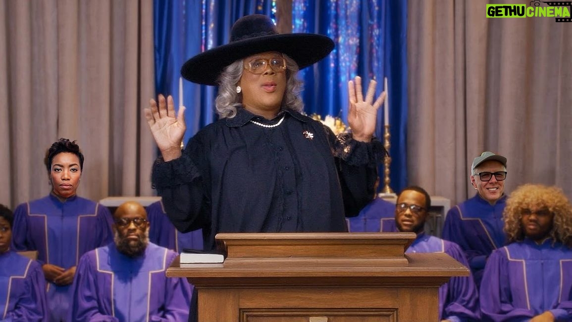 Heather Headley Instagram - So…a dear member of the crew of @sweetmagnoliasnetflix has been perfectly and hilariously dropping one of our loved directors and producers, @norbuck, in various scenes, much to my enjoyment. Actually, i may be enjoying it too much! I told him that the next scene should be our director in a choir. What I don’t remember telling him is that I should join him…! As much as I would enjoy singing behind #TheBishop, I think I’m now in trouble, and may need salvation 😄! #crew #jokes #sweetmagnolias #ivebeengot #theygotme
