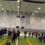 Heather Headley Instagram - When we were first married, my sweet #husband told me that he had a vision for a state of the art #sports complex that was built, housed, supported in the heart of the city of #Chicago. Well, yesterday, I witnessed that vision settle itself into an amazing reality. And I stood on it, and in it, walked up to it, through it! @bythehandclub, @thegapc, @intentionalsports, @jasonheywardbaseballacademy, along with the help of many amazing donors, and city officials (all overseen and guided by a miraculous God 😉), partnered together and paved the way do just that. Chicago city Kids and their families, people within the community on the west side of Chicago now have access to one of the best sports facilities and coaching teams in the #country. There is also an extensive food pantry, a church, meeting rooms, courts, weight rooms, and the #bythehandclub, which does #AMAZING outreach for, and offers help, programs, tutoring, and a safe place to kids after school (check them out for more information). I’m so proud of my husband and everyone who persistently worked on this. So proud to have a part in it. So happy these kids, their families, and the community are honored with a safe and beautifully imagined place to call their own. And I’m so excited and mostly expectant to see all that comes from this. (This is the closest I should come to any field, court, or anything sports related…#notmylane 😉). (For a video tour, and a little history of the development, check out @intentionalsports) #proudwife