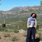 Heather Headley Instagram – I told my husband we should have some family time and get away for #springbreak…just us!  And I can’t say he didn’t listen! We were #offthegrid. #justus…well, and God, and birds, and a coyote at one point, and all THIS…. 
It was pretty magical…God was showing off in every minute in those mountains 😉!
#backtolife #backtoreality