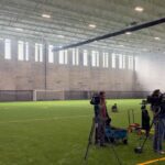 Heather Headley Instagram - When we were first married, my sweet #husband told me that he had a vision for a state of the art #sports complex that was built, housed, supported in the heart of the city of #Chicago. Well, yesterday, I witnessed that vision settle itself into an amazing reality. And I stood on it, and in it, walked up to it, through it! @bythehandclub, @thegapc, @intentionalsports, @jasonheywardbaseballacademy, along with the help of many amazing donors, and city officials (all overseen and guided by a miraculous God 😉), partnered together and paved the way do just that. Chicago city Kids and their families, people within the community on the west side of Chicago now have access to one of the best sports facilities and coaching teams in the #country. There is also an extensive food pantry, a church, meeting rooms, courts, weight rooms, and the #bythehandclub, which does #AMAZING outreach for, and offers help, programs, tutoring, and a safe place to kids after school (check them out for more information). I’m so proud of my husband and everyone who persistently worked on this. So proud to have a part in it. So happy these kids, their families, and the community are honored with a safe and beautifully imagined place to call their own. And I’m so excited and mostly expectant to see all that comes from this. (This is the closest I should come to any field, court, or anything sports related…#notmylane 😉). (For a video tour, and a little history of the development, check out @intentionalsports) #proudwife