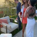 Heather McDonald Instagram - Had the best time @netflix celebrating their #realitytv shows and stars! Swipe Rt for some of it! What a fabulous LA Night! #hollywood #comedy #juicyscoop #realestate #buyingbeverlyhills #sellingsunset #loveisblind #thecircle #squidgame #sellingoc @nickviall @themarybonnet @mskaylacardona @brandongraves_ #drama #tv #awards #nfl #games #thecircle @fatcarriebradshaw my dress and jacket is @aliceandolivia shoes @inez bag @tomford