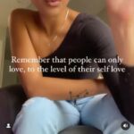 Heather Thomson Instagram – remember

…that people can only love to the level of their self love.

…they can only communicate to their own level of self awareness.

…and  behave to their level of healed trauma.

#selflove #perspective #reflection #healing #loving #learning #lifelessons #humanjourney ❣️

🎥@thefemalehustlers