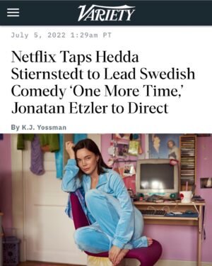 Hedda Stiernstedt Instagram - Yay♥️ @netflix @netflixnordic 

Snart får ni följa med mig (och ett gäng helt otroliga skådisar och kreatörer) till 2002!