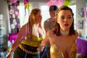 Hedda Stiernstedt Instagram - Get ready to have 2002 on 🔂 One More Time is coming to Netflix April 21! @netflixnordic @breakablefilms w superstars @elinorsilfversparre @miriamingrids @1maxc