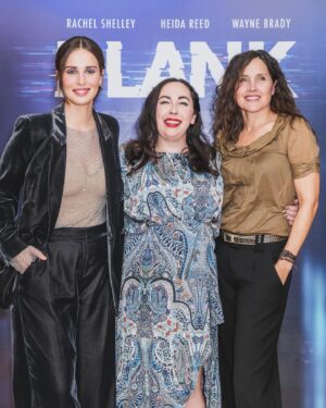 Heida Reed Instagram - Two premiers in one night ✨ BLANK will be out in selected cinemas soon 🤖 photos by @paulwinstonephotos