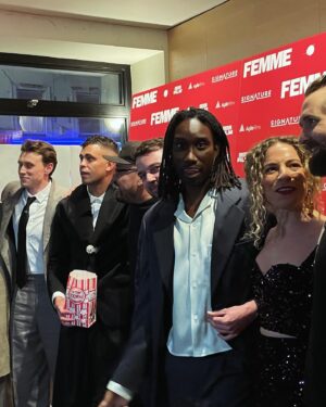 Heida Reed Instagram - I’m beyond proud of my wonderful husband @samritz and my best friend @freems88  for finally premiering their debut feature Femme. It’s the most incredible thought provoking piece of cinema and I love you both to infinity and beyond. Congratulations to everyone else on the Femme team for a tremendous triumph!! 🙌🏼🎥🍿🎬✨