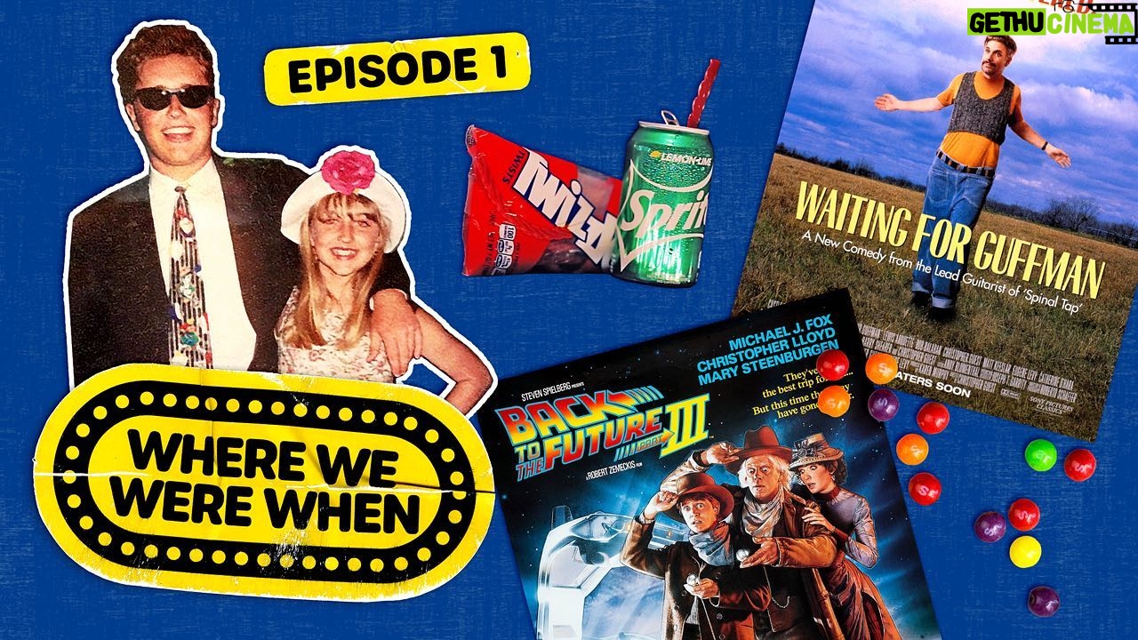 Heidi Gardner Instagram - WHERE WE WERE WHEN episode 1 is up! @justinpgardner and I talk about where we were when we saw a couple formative films of our youth, Back to the Future 3 and Waiting for Guffman. It’s super fun to explore the past this way. I hope you’ll listen. We’ve got some amazing guests coming up and the team behind the show is so great too! Link in BIO @wherewewerewhen Theme Song by @mrmattatat @wavesandwaves_ Produced by John Murray Edited by @katherineisfunny Graphic Design by @charlottehayesharrison