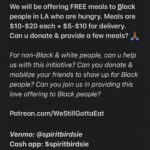 Heidi Gardner Instagram - i’m donating today to @danielleelizabethstevens today. Her kitchen is donating FREE meals to Black people in LA. Please consider joining me and donating as well. All the information is here in this post and I’m providing the link to her Patreon in my bio as well. Thanks Danielle ❤️