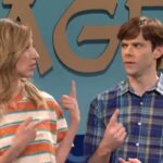 Heidi Gardner Instagram - JOE GARDNER // We share a last name and now a sketch. I had so much fun writing about one of my favorite rides @worldsoffun 🌎 Thank you @kylemooney for playing Cuck and being so funny and making us all break in this sketch and so many others. It made the week so much fun. Thank you @nbcsnl prop department for making a 6ft tall Joe Gardner. Thank you sets for making the set of my childhood dreams. That “flume” was beyond! Thank you @bro_ker326 wardrobe dept and @jodimancusohairdesign hair dept for totally “teening” us out. Thank you @nickjonas @eggyboom @punkiejohnson @mikeyfuntime for being perfect in every way. And to @jasminepierce and @streeterseidell for supervising it and making me feel supported every step of the way. And @frangillespie for making it possible for Joe to be at goodnights. 💕💕💕💕 and to @fayedunaway for this pre-cold open flare and 🔥