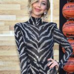 Heidi Gardner Instagram - LOVE & BASKETBALL / / FRIENDS & FASHION HUSTLE premiere 🏀 styled @shea.daspin makeup @jennakristina hair @kattthompson zebra suit @marcobologna basketball bag @andrea_bergart_shop heels @katmaconie starfish earrings @rowenroseofficial and the best friends @gregworswick @shea.daspin for being there ❤️❤️❤️