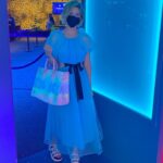 Heidi Gardner Instagram - i like DRESS! @cynthiarowley cinderella blue perfection🧊💎💧BONUS POINTS to a new friend teaching me how to pose in it.