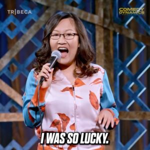 Helen Hong Instagram - #DodgerHong’s origin story is in my new #comedy special WELL HONG, dropping tomorrow on Amazon Prime/ Apple TV/ Spectrum/ YouTube! Please watch! #standup #comedyspecial #standupcomedy #funny #jokes #femalecomedian #funnywomen #asianamerican #koreanamerican #shelterdog