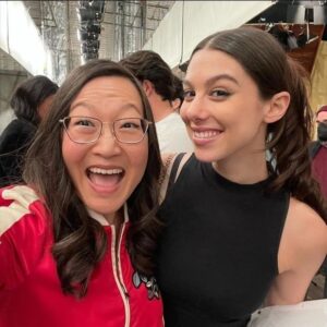 Helen Hong Instagram - @mayaleclark  @audreywhitby  @funnyhelenhong