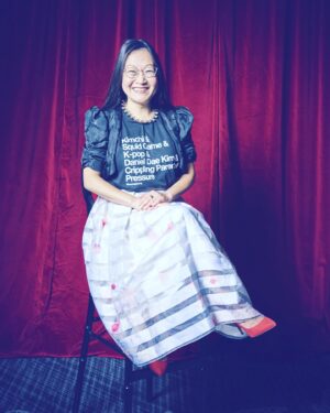 Helen Hong Instagram - Debuting my new #koreanheritage tees tonight at @kacfsanfrancisco #hanagala , link in bio! #koreanamerican #koreanstyle