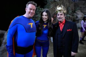 Helen Hong Instagram - #TheThundermansReturn is out NOW @paramountplus @nickelodeon, what do you think of it?!? We shot it last year & the fun started from the very first table read! #mrswong will be VERY ANGRY if you haven’t watched it yet! 👵🏻😡😒🦸🏻‍♀️🦸🏻‍♂️⚡️ @thundermanstv #thundermans #nickelodeon