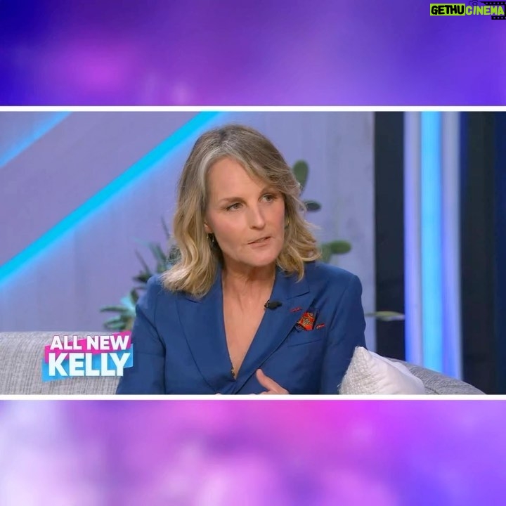 Helen Hunt Instagram - Talking daughters, tattoos and @blindspottingstarz with @kellyclarkson