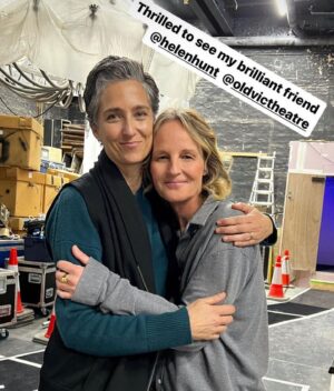 Helen Hunt Instagram - Go see MY brilliant friend ‘s show in Paris @hgalleryparis “A Brief Infinity”  Her work is luminous ❤️