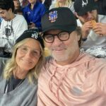 Helen Hunt Instagram – It’s the last home game of the regular season and it’s fan appreciation night! 

You’re welcome!!!

Go Dodgers💙🤍
Go Mets 💙🧡
And Go the guy behind us who is all about that hotdog. 
@dodgers 
@mets #nationalleaguewestchampions