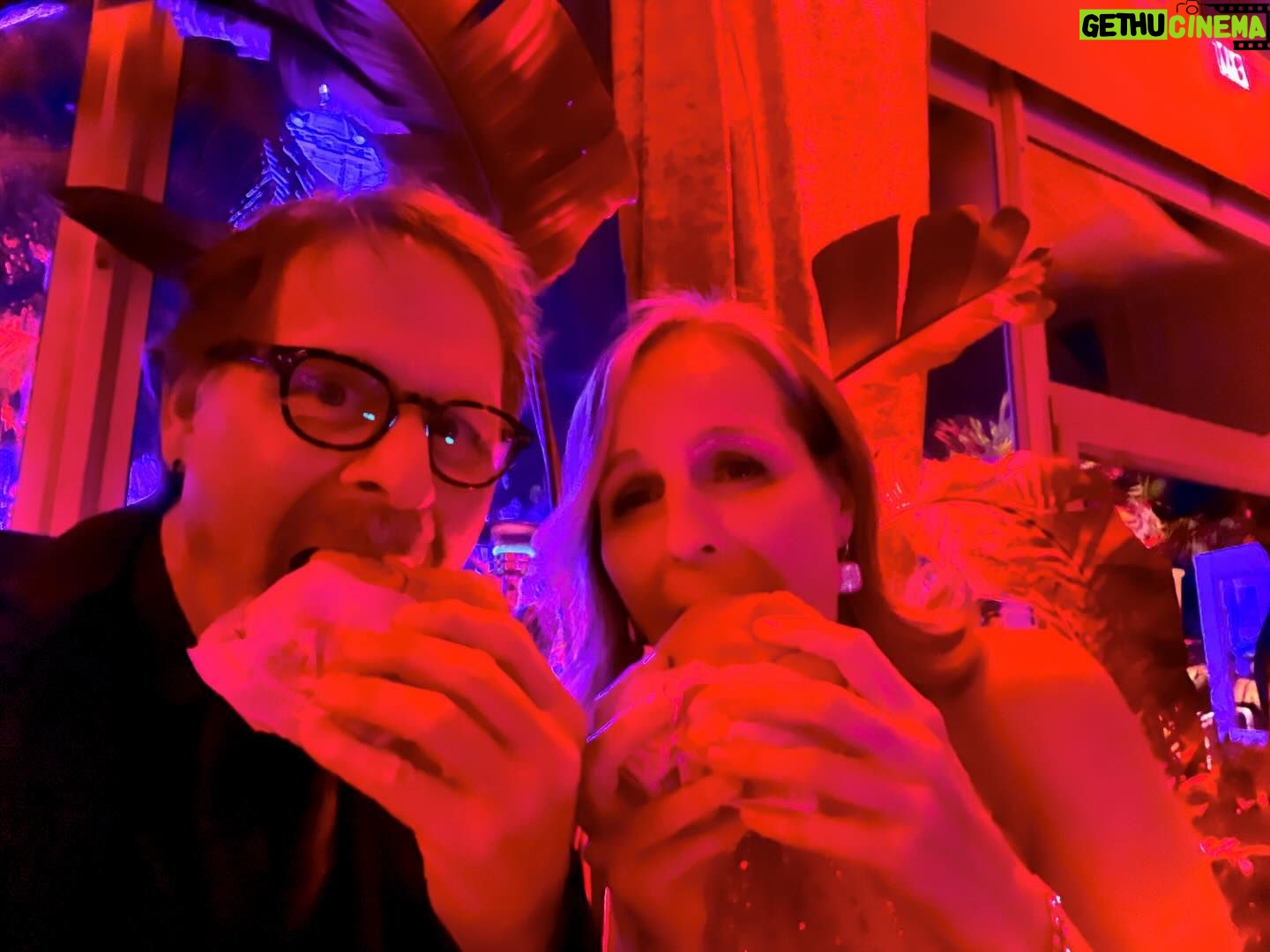 Helen Hunt - 4.4K Likes - All dressed up and eating @inandout_burger with you. What could be better?
Happy Birthday you wonderful person. I feel so lucky 🎈
@jeffreynordling
#vanityfairoscarparty
#love