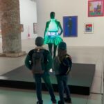Helen Hunt Instagram – “Electric Dress” by @puppiespuppiesjade Paying tribute to those lost in 2016 at Pulse Night Club.
These young folks taking in this piece…maybe there’s hope yet.
@labiennale