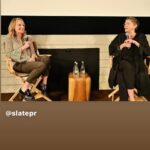 Helen Hunt Instagram – Did a Q and A with Annette Benning. 

If you haven’t seen her in @nyadmovie see it!
