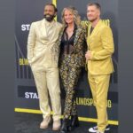 Helen Hunt Instagram – Awfully nice standing with these two creative souls. Season 2 of @blindspottingstarz is a beautiful thing. April 14. Lezzzz go…