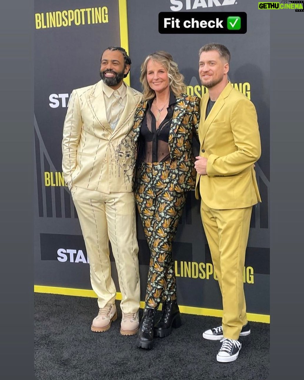 Helen Hunt - 6.2K Likes - Awfully nice standing with these two creative souls. Season 2 of @blindspottingstarz is a beautiful thing. April 14. Lezzzz go…