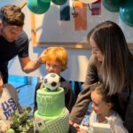 Helen Lindes Instagram – ¡¡Qué bien lo pasamos ayer!! Feliz cumpleaños a mi niño, Alan, mi pelirrojo preferido 💙 7 años que han pasado tan rápido que ni me lo creo. Te queremos infinito. #happybirthday #7yearsold