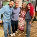 Helen Skelton Instagram - Something very special about that group of dancers ….. total joy to watch you guys do what you do best in @strictlycomedancinglive with the @bbcmorninglive gang….. still smiling having seen you light up the stage. Congratulations @jasongilkison … for what it’s worth Ken No.1 got my vote @gorka_marquez 😜🙌💃 #strictly #strictlycomedancing