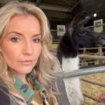 Helen Skelton Instagram - So much love for this little Pygmy …. We will keep you posted on how the little goat goes over the next few nights. @onthefarmc5 continues tomorrow and Friday 8pm @channel5_tv #farming #yorkshire #goats #pygmy #spring