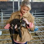 Helen Skelton Instagram – CLOTHES….. Took a million pics last week on the farm …. Before I spam you with the baby animals here’s the clobber because that’s what 90 % of my dms are about… very grateful to be working with @gooutdoors and @jdwilliamsuk at the minute which means I have some welcome additions to my wardrobe … alongside that some lovely brands, big and small have loaned me things recently so I tagged them. Plenty of these boots and jackets are years old ….One of these wax jackets had a football ticket from 2017 in the pocket….. if clothes could talk 😳😉 😆
Thank you @annabelkermanstylist for sorting me out, thank you @melissabourne for painting my face ❤️ 
Pic 1. Jacket @karen_millen shirt @insidejigsaw jeans @jdwilliamsuk (ad) 
Pic 2. Waistcoat and boots  @fairfaxandfavor Jacket @gooutdoors (ad) leggings and belt @marksandspencer @marksandspencerstyle @sockshopuk 
Pic 3. Jeans @marksandspencer jacket necklace @chlobojewellery @warehouseuk waistcoat @jdwilliamsuk (ad) @marksandspencerstyle 
Pic 4. Waistcoat @fairfaxandfavor shirt @jdwilliamsuk (Ad) jacket @gooutdoors (ad) 
Pic 5. Waistcoat @wyselondon @chlobojewellery shirt @jdwilliamsuk (ad) boots @fairfaxandfavor jeans @marksandspencer  #farm #yorkshire #rurallife #outdoors #clothes #layers #outdoorwear #ad #loans #