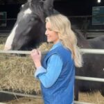 Helen Skelton Instagram – CLOTHES….. Took a million pics last week on the farm …. Before I spam you with the baby animals here’s the clobber because that’s what 90 % of my dms are about… very grateful to be working with @gooutdoors and @jdwilliamsuk at the minute which means I have some welcome additions to my wardrobe … alongside that some lovely brands, big and small have loaned me things recently so I tagged them. Plenty of these boots and jackets are years old ….One of these wax jackets had a football ticket from 2017 in the pocket….. if clothes could talk 😳😉 😆
Thank you @annabelkermanstylist for sorting me out, thank you @melissabourne for painting my face ❤️ 
Pic 1. Jacket @karen_millen shirt @insidejigsaw jeans @jdwilliamsuk (ad) 
Pic 2. Waistcoat and boots  @fairfaxandfavor Jacket @gooutdoors (ad) leggings and belt @marksandspencer @marksandspencerstyle @sockshopuk 
Pic 3. Jeans @marksandspencer jacket necklace @chlobojewellery @warehouseuk waistcoat @jdwilliamsuk (ad) @marksandspencerstyle 
Pic 4. Waistcoat @fairfaxandfavor shirt @jdwilliamsuk (Ad) jacket @gooutdoors (ad) 
Pic 5. Waistcoat @wyselondon @chlobojewellery shirt @jdwilliamsuk (ad) boots @fairfaxandfavor jeans @marksandspencer  #farm #yorkshire #rurallife #outdoors #clothes #layers #outdoorwear #ad #loans #