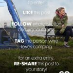Helen Skelton Instagram – COMPETITION TIME! WIN this Luxury Tent Set Up! 
 
I’ve teamed up with GO Outdoors to give YOU the chance to WIN my luxury tent set up including a Berghaus Air 600XL Tent, and my 6 luxury camping must haves! Make sure to check out the link in the @gooutdoors bio to watch the full video of why these are my essentials for camping.
 

To enter, all you need to do is:
LIKE this post
FOLLOW @helenskelton and @gooutdoors
TAG the person who LOVES camping (the more tags, the better chances of winning!)
For an extra entry, RE-SHARE this post to your story!
 
What you will win:
Berghaus Air 600XL Tent
Berghaus Air Tent Carpet
Berghaus Maxi Stow Cupboard
Hi Gear Inflatable Two Person Sofa
Campingaz Elite Camping Chef Stove
Igloo Latitude Cooler
Hi Gear Infinity Air Bed
 
Follow the steps in the caption to enter. This competition closes Saturday 1st June at 11:59pm. Please be aware of any spam accounts. Please see Terms and Conditions in @gooutdoors bio. Good luck! #Ad #DiscoverFreedom #GOoutdoors