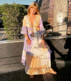 Helena Isabel Instagram - About last night…
Jantar de Verão da @revistalux 

👗 @mummycool.pt 

#summerparty
#boho
#lifeisbetterwithfriends