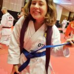 Helena Luz Instagram - Mais uma etapa concluída!!!minha sétima faixa, agora sou faixa azul e posso dizer que sou graduada no taekwondo 🥋🥰😁 . . . . . . . #taekwondo #taekwondotraining #ataplentzsystem #faixaazul #artesmarciais #esportefavorito