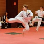 Helena Luz Instagram - Mais uma etapa concluída!!!minha sétima faixa, agora sou faixa azul e posso dizer que sou graduada no taekwondo 🥋🥰😁 . . . . . . . #taekwondo #taekwondotraining #ataplentzsystem #faixaazul #artesmarciais #esportefavorito