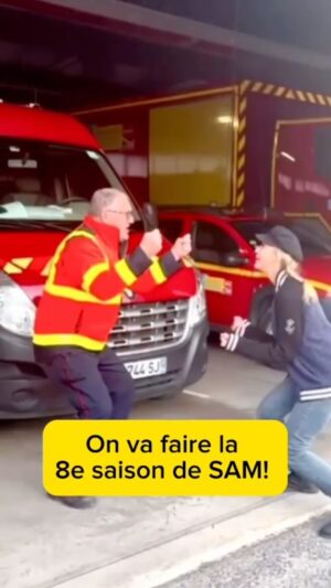 Hélène de Fougerolles Instagram - Youpiiiiii!!!! Je suis trop contente!!!
La suite de la série SAM c’est officiel !!!🥳😝🤪
Merci les copains!! Jean Louis chez @decathlon @thierryroy84 et les @sapeurspompierscavaillon et tous les copains du coin pour le soutien!
Merci aussi Jean pour le montage et Isalou pour tous le reste!🙏🏻💖
SAM: @tf1 @authentic.prod @aline_panel @alexandralondon91 @elsaethippolyte @chantalladesou @fred_testot @amaurydecrayencour @charlottegaccio @thierryneuvic_off @fanny.gilles.3 @salihabala @catherineraud à bientôt!😜☀️☀️☀️