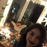 Helga Krapf Instagram – A Family of two. 👩‍👧❤️ First time that we spent Christmas this way, just me and her. We bonded over wrapping Lumpia, cooking, decorating the table, and the desserts. After praying, Amelie immediately started serving herself some pumpkin soup and said “Good job Mommy for cooking all of this by yourself, I love it.” 😭😭😭 

Beyond thankful for how blessed I am to get to raise this child, the gift that keeps on giving. Merry Christmas from our little imperfectly perfect family to yours. 🌟