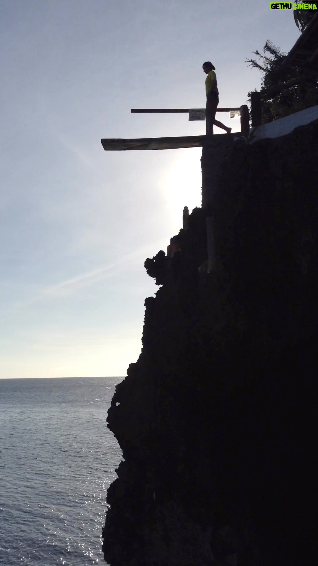 Helga Krapf Instagram - Jumping into my mid 30s feels like jumping off a 49 feet (15 meters) high cliff. Its all sorts of exciting with a bit of hesitation but you know the minute you hit the water you have no regrets and you’re glad you dared yourself to do something that seemed scary and crazy but turned into a core memory from a decade ago. See you in a few 35. ✨✨✨
