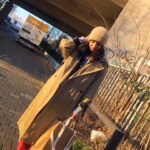 Helga Krapf Instagram – The [grocery] fit check that did not quite pass my vibe. 😂 Posting it anyway because…magic hour. 🌇 

PS. 
I’m carrying a washable paper bag here, that one definitely passed the vibe. ♻️ 

#Myownbiggestcritic