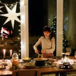 Helga Krapf Instagram – A Family of two. 👩‍👧❤️ First time that we spent Christmas this way, just me and her. We bonded over wrapping Lumpia, cooking, decorating the table, and the desserts. After praying, Amelie immediately started serving herself some pumpkin soup and said “Good job Mommy for cooking all of this by yourself, I love it.” 😭😭😭 

Beyond thankful for how blessed I am to get to raise this child, the gift that keeps on giving. Merry Christmas from our little imperfectly perfect family to yours. 🌟
