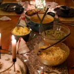 Helga Krapf Instagram – A Family of two. 👩‍👧❤️ First time that we spent Christmas this way, just me and her. We bonded over wrapping Lumpia, cooking, decorating the table, and the desserts. After praying, Amelie immediately started serving herself some pumpkin soup and said “Good job Mommy for cooking all of this by yourself, I love it.” 😭😭😭 

Beyond thankful for how blessed I am to get to raise this child, the gift that keeps on giving. Merry Christmas from our little imperfectly perfect family to yours. 🌟