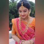 Hema Dayal Instagram - 🥰😍🤩 . Jewellery :@chicjewells Blouse aari: @roja_aari_works_adyar . . #hemadayal18 #hemadayal #hema #zeetamilserials #meenakshiponnungaserial #pooja #serialartist #traditionallook #explorepage #explore #love #sareelove #saree