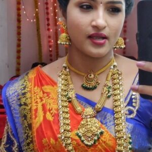 Hema Dayal Instagram - 🤩😂❤️
Outfit:@roja_aari_works_adyar 
Jewellery:@chicjewells 
.
#hemadayal18 #hemadayal #hema #meenakshiponnungaserial #serialactress #zeetamil #explorepage #explore #tamilserial #gajini #ashin #pooja  #traditionalook