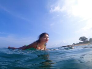 Heo Ga-yoon Instagram - Peace in the water🤟