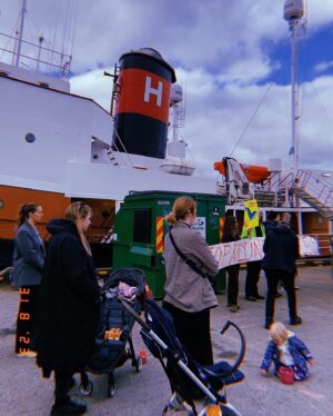 Hera Hilmar Instagram - The Whale Eye of the Storm 🐋

Iceland has just decided, by minister
@svandissvavarsdottir, to start whaling again. The quota this year is 209 fin whales. 

Today the ships were allowed to leave harbour, but the elements have spoken and a storm will keep them at bay till Monday.

Right now the film industry fights the whaling industry, that is jeopardising our country's income of at least 100-200 million dollars each year from foreign projects alone. The whaling industry, that is run at a loss each year (at least to the tax books), and at a loss for our reputation as a country.

On the 21st of August we accompanied @peggy_oki
to @svandissvavarsdottir office (Svandis was away so we met an assistant), the office of @gudlaugurthor Minister of Environment (Gudlaugur
was away so we met an assistant), to the Prime
Minister's @katrinjakobsd office (they had closed)
and the Icelandic Parliament (where we met MP of
the Pirate party @halldoramogensen), where she handed them the 161 origami fin whale curtain in
support of the fin whales Iceland is now about to kill
(and the 161 killed last season)

When we left the parliament this whale eye in the
sky was there, looking at us. 

No storm that day in sight. No wind. 
Just this image in the sky.

Let's all remember this isn't over yet 🐋

Petitions against whaling in Iceland in my bio @herahilmar