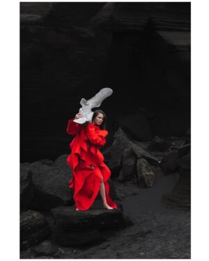 Hera Hilmar Instagram - I feel us, as Icelanders, have to ask ourselves this question as citizens of a society that allows these kinds of hunts: Is this something we actually support and stand for? 🐋🐋🐋

For @vikanmagazine with editor and writer @liljuros ☄️ who dedicated this whole issue to whales 🐋 🫶

Photos and artistic direction: @anahita.earth , @herahilmar , @micahgaren 

Clothing: @solhansdottir

Make up: @sunnabjorkmakeup